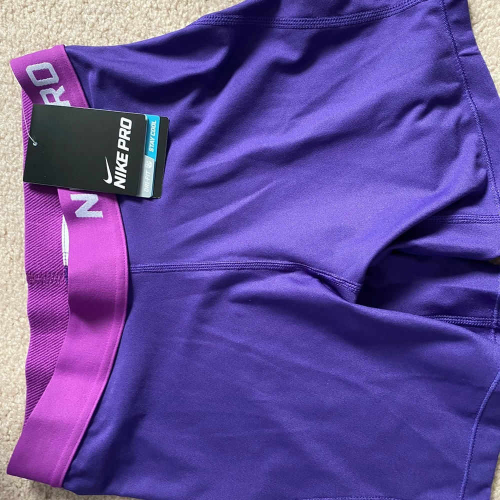 Purple Nike Pros
